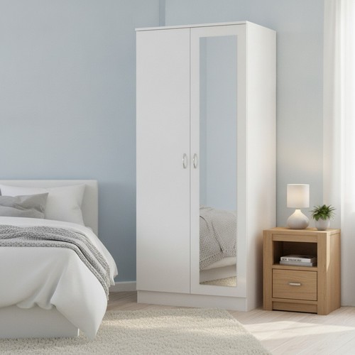 Chilton white gloss door - white, 2-door