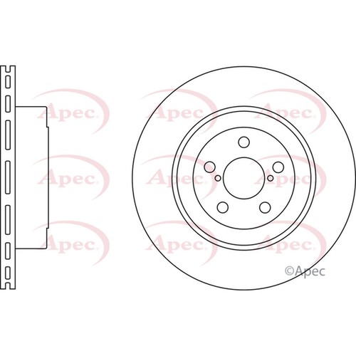 Brake discs vented for - 2x,