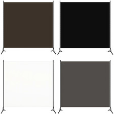 1-Panels Room Divider Wall Privacy Screen Protector Foldable Freestanding