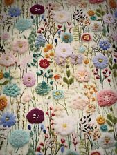 Vintage floral fabric 45" wide