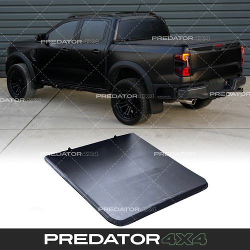Black tri fold soft tonneau - black, tri-fold