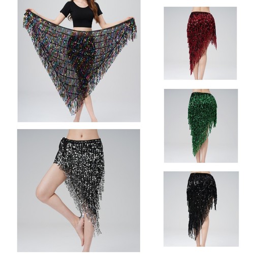 Belly dance long hip - dance, scarf