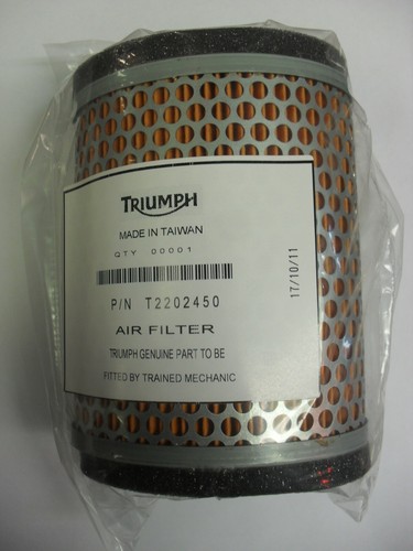 Triumph air filter - air, america