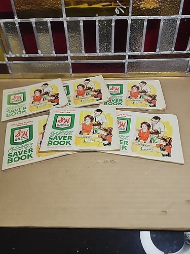 Green stamp books - s,