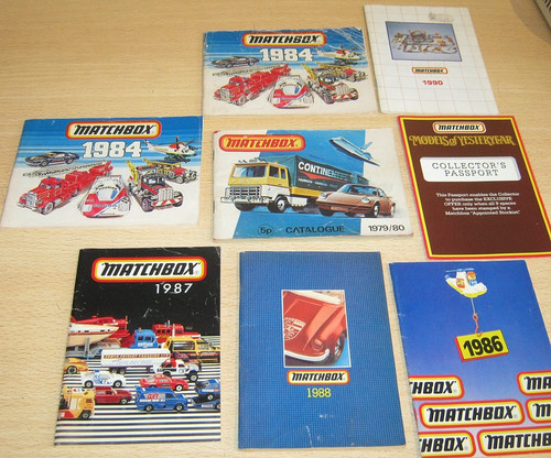 Matchbox diecast catalogues - diecast,
