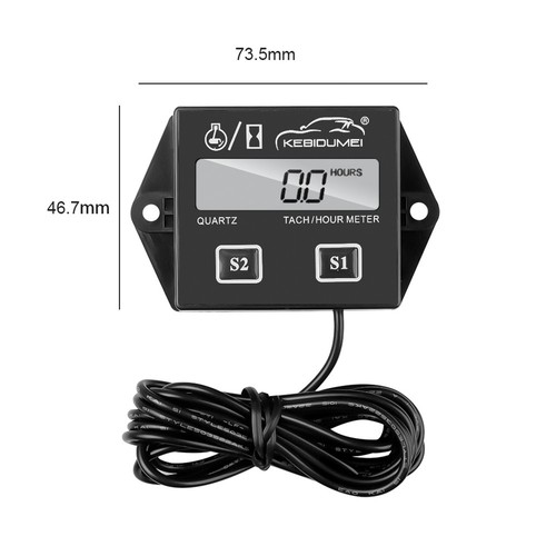 Inductive tachometer gauge - inductive,