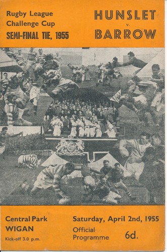 Rugby league programme - rugby,