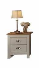 2 drawer bed side drawers