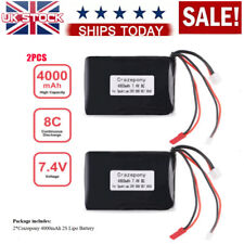2Pcs Transmitter Lipo Battery