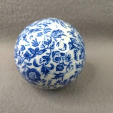 Cobalt Blue & White Floral