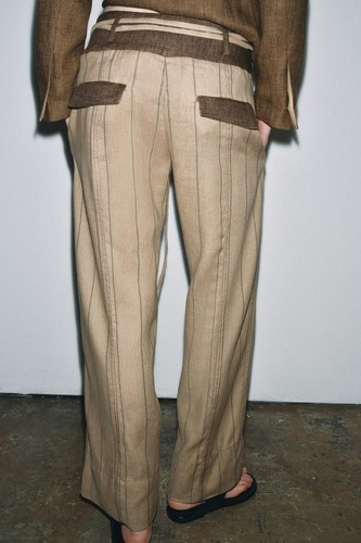 Zara collection linen blend - zara,