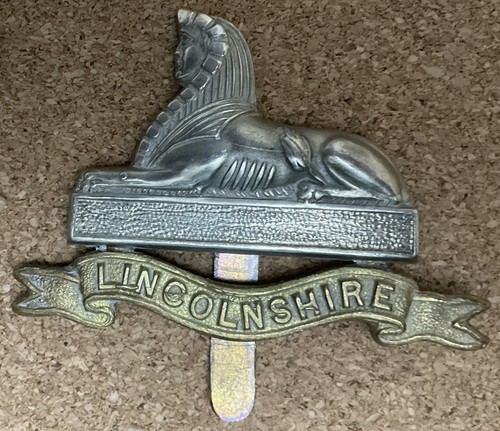 Lincolnshire regiment wwi cap - lincolnshire,