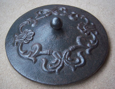 Vintage cast iron stove - cast,