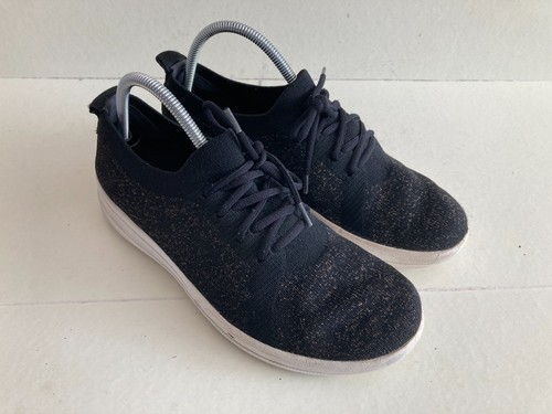Fitflop sneakers black knit - fitflop,
