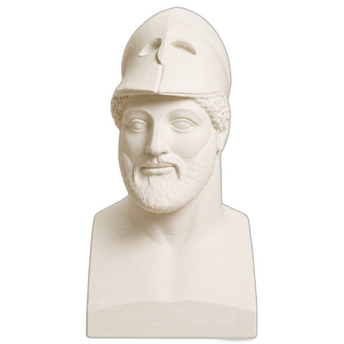 Warrior with helmet - warrior, miltiades