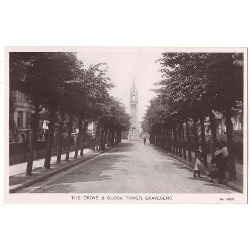 Gravesend the grove and clock - the,