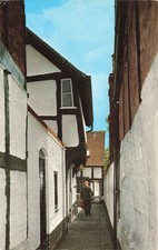 Lilleys Alley Tewkesbury Worcetsershire c1977 Postcard (G310)
