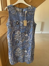 Next Linen Blend Shift Dress