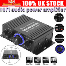 40W Power Digital HiFi Power Amplifier Audio Digital Stereo FM Amplifier Home UK