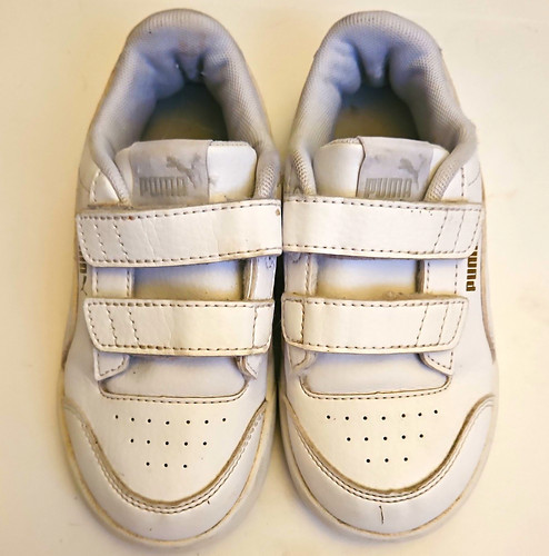 Puma smash kids white - puma,