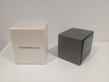 Genuine Emporio Armani Watch Box Only Gift Presentation Storage Box Empty