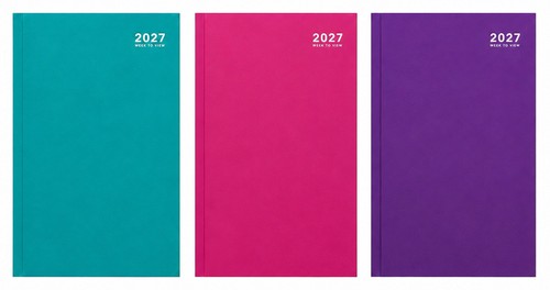 2027 diary week view - diary,