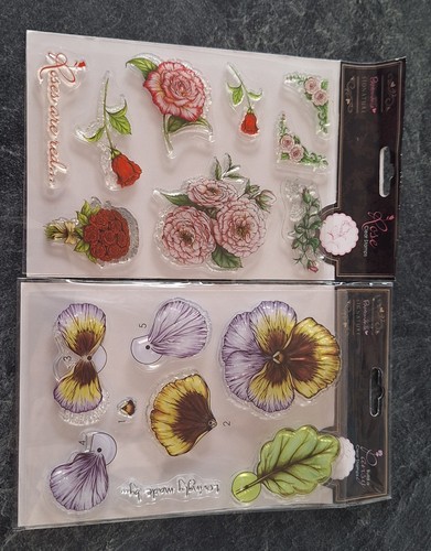 Clear stamps floral - floral, for