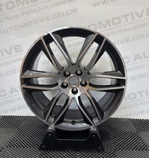 JAGUAR F TYPE 20” x 9.0J DIAMOND CUT AND GREY GYRODYNE ALLOY WHEEL