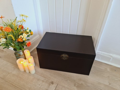 Large faux leather - leather, box