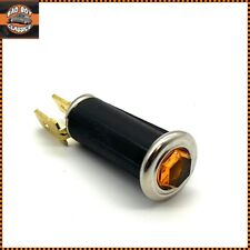 Lucas Type Classic Jewel Hexagonal Interior Dashboard Warning Light 38190 AMBER