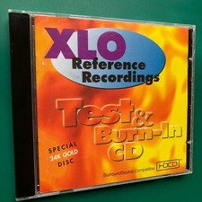 XLO ELECTRIC 24k Gold CD Test HDCD For Testing Audio Systems Burn In USA RARE NM