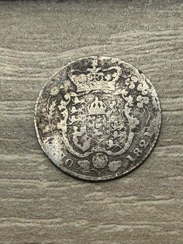 George iiii sixpence - george, iiii,