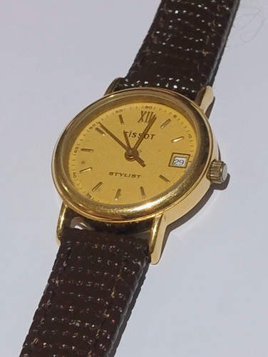 Tissot ladies stylist gold - tissot,