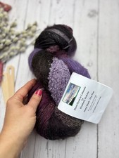 Hand dyed wool yarn merino - hand,