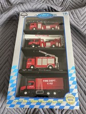 Automax MAN And Scania Fire Truck Models 1:72 Scale Set