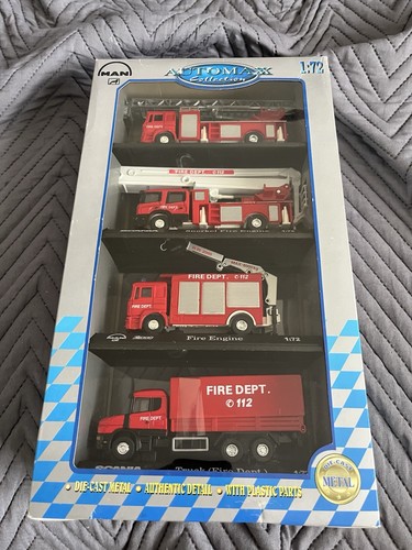 Automax man and scania fire - and,