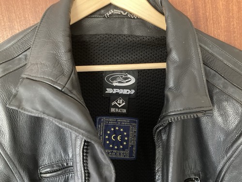 Vintage leather biker jacket - biker,
