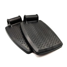 2 x Wheelchair Footrests Universal 19mm Pedal Mobility Footplates Replacement UK