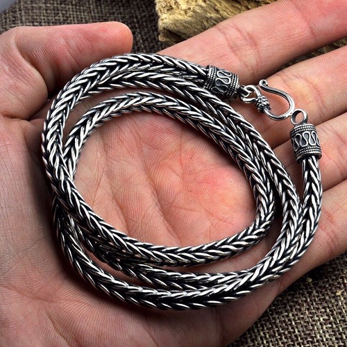 Solid 925 sterling silver mens - solid,