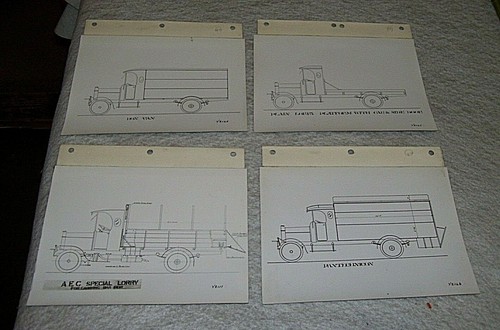 Four aec lorry body original - four,
