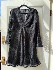 French Connection Black Sequin