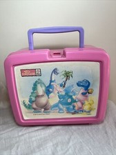 Vintage Plastic Lunch Box 1993 Natural History Museum / Mary Had a Little Lamb