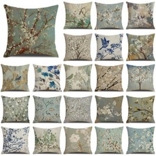 Vintage Watercolor Birds Tree