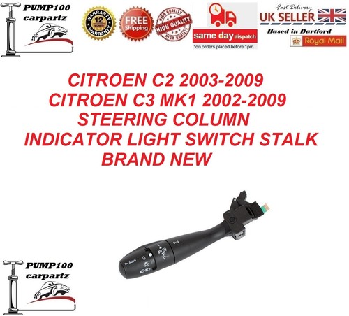 Light stalk for citroen c3 - for,