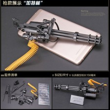 1:6 World famous M134 Minigun Gatling Assemble Machine gun model Blocks Toy