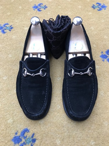 Gucci loafers shoes - gucci, suede