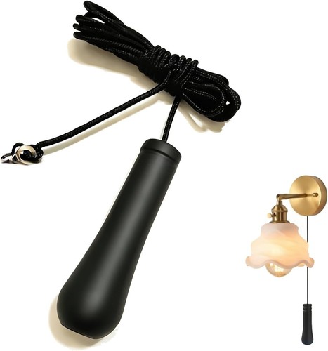 Bathroom light pull cord - pull,