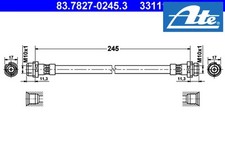 REAR RIGHT BRAKE HOSES