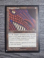 MTG: Dragon Mask - Visions - Magic Card - NM