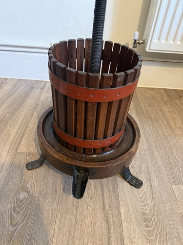 Vintage wooden and cast - and,